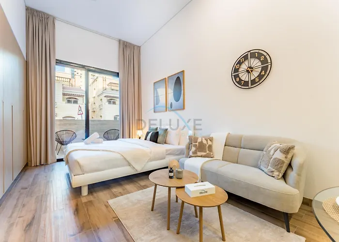 Community Views Studio With Balcony Near Parks, Oakley Square Residences, Jumeirah Village Circle By Deluxe Holiday Homes