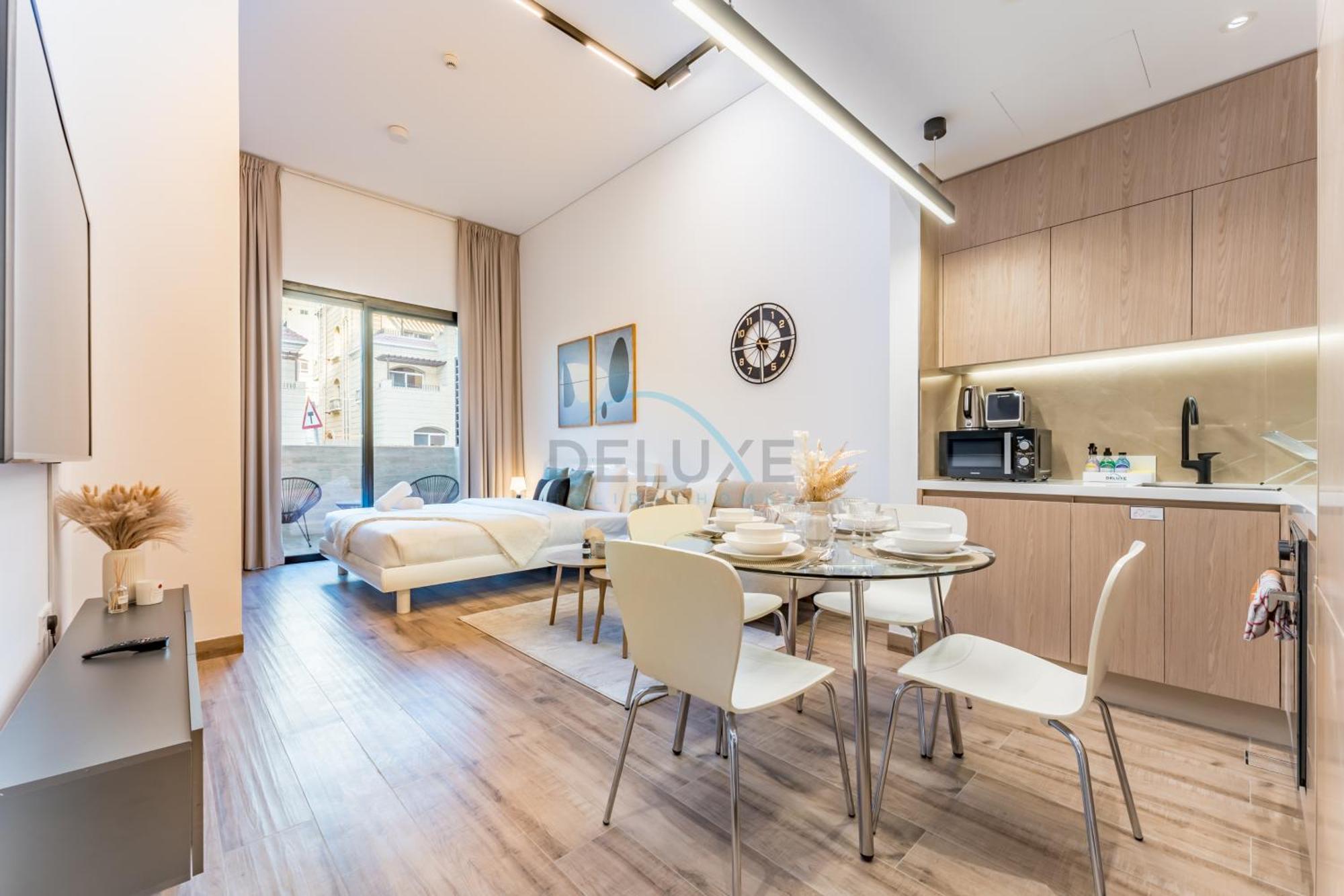Community Views With Balcony Near Parks, Oakley Square Residences, Jumeirah Village Circle By Deluxe Homes *